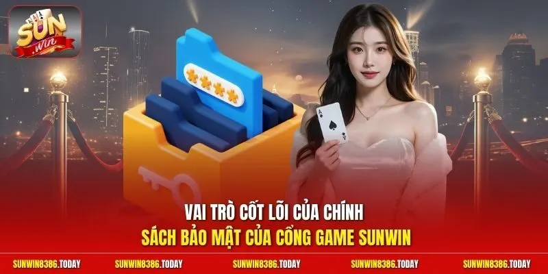 Vai trò cốt lõi của chính sách bảo mật của cổng game Sunwin